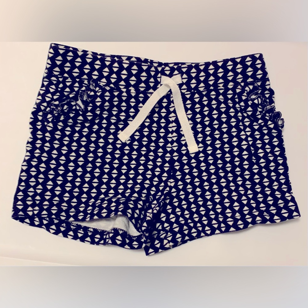🎈NWOT Toddler 5T Pull-On 100% Cotton Shorts with Ruffle Edged Pockets 💫